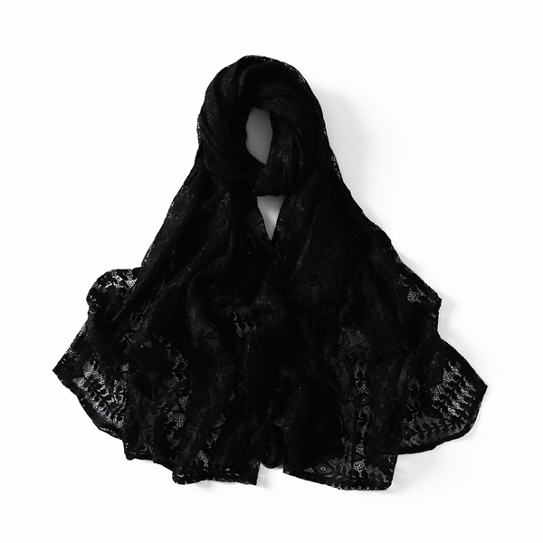 Solid cotton lace breathable womens scarf scarf shawl wholesale