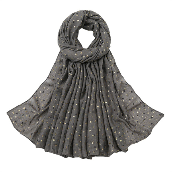 High quality cotton scarf long scarf monochrome scarf soft shawl spot wholesale