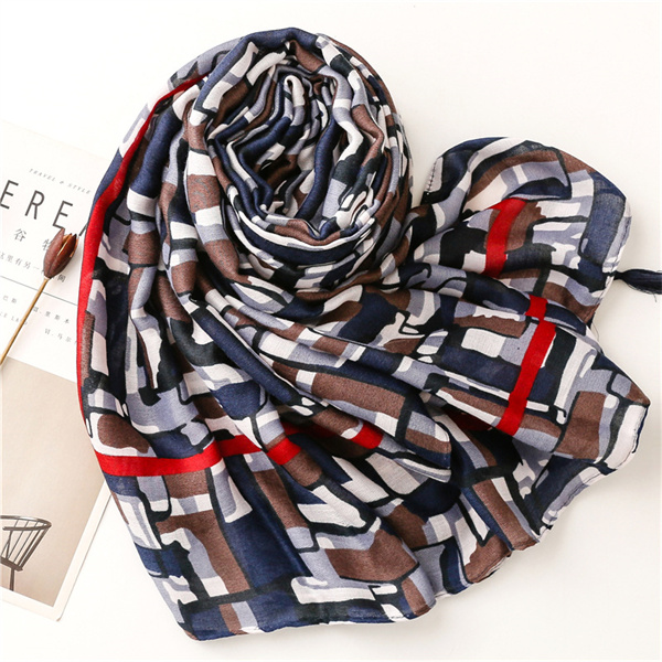 Cotton linen scarf long tassel silk scarf tourism sunscreen beach towel