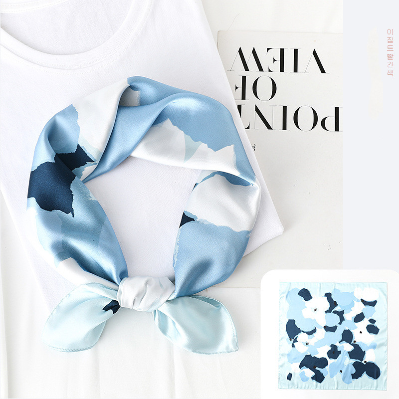 Fashion small square scarf silk scarf Wholesale Fashion Scarf bag hair band