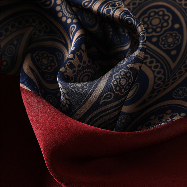 New cashew diagonal printing 70 square scarf flower scarf wholesale