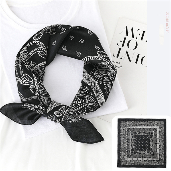 70 square scarf female cashew Flower Printed scarf decorative headscarf wholesale