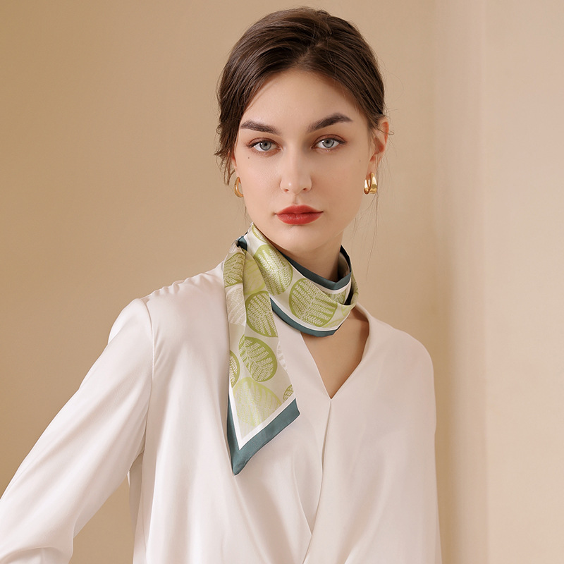 Small silk scarf womens Fashion Scarf curling bandage wholesale