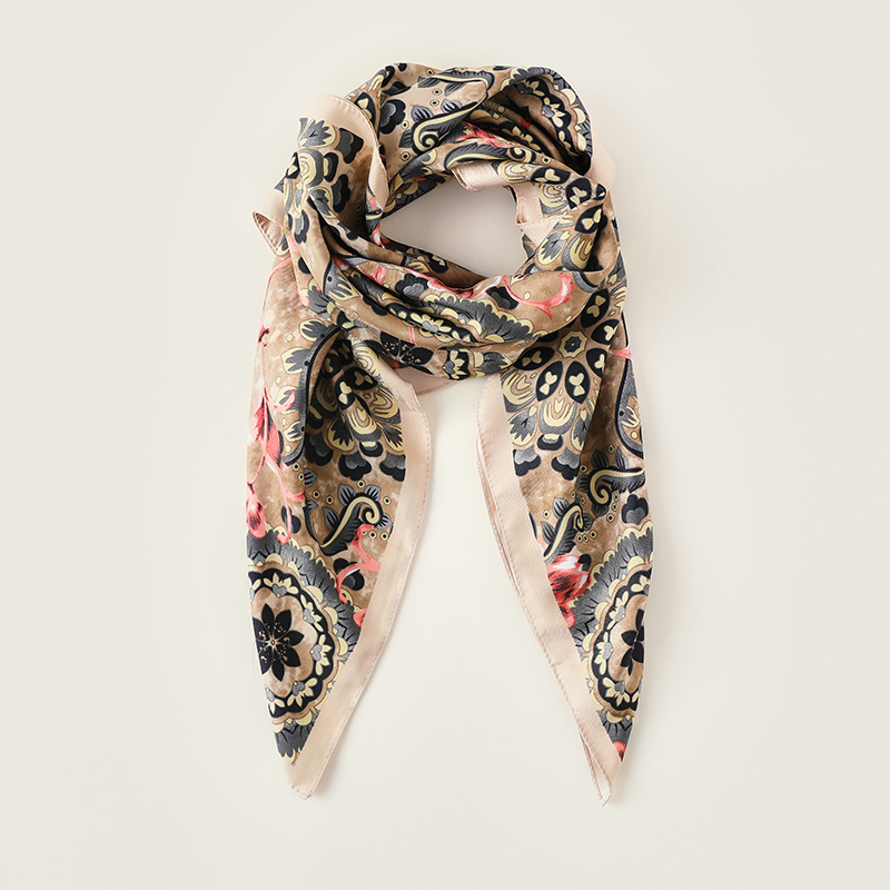 90 square scarves silk scarves womens printed small square scarves silk scarves wholesale