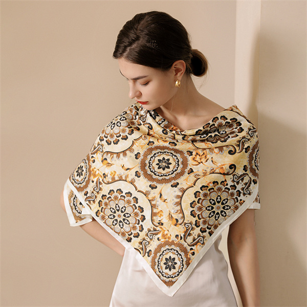 90 square scarves silk scarves womens printed small square scarves silk scarves wholesale