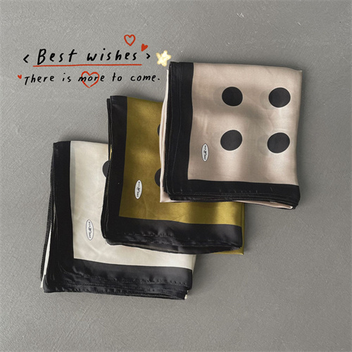 Wholesale of new silk scarves and womens imitation silk sunscreen headscarves