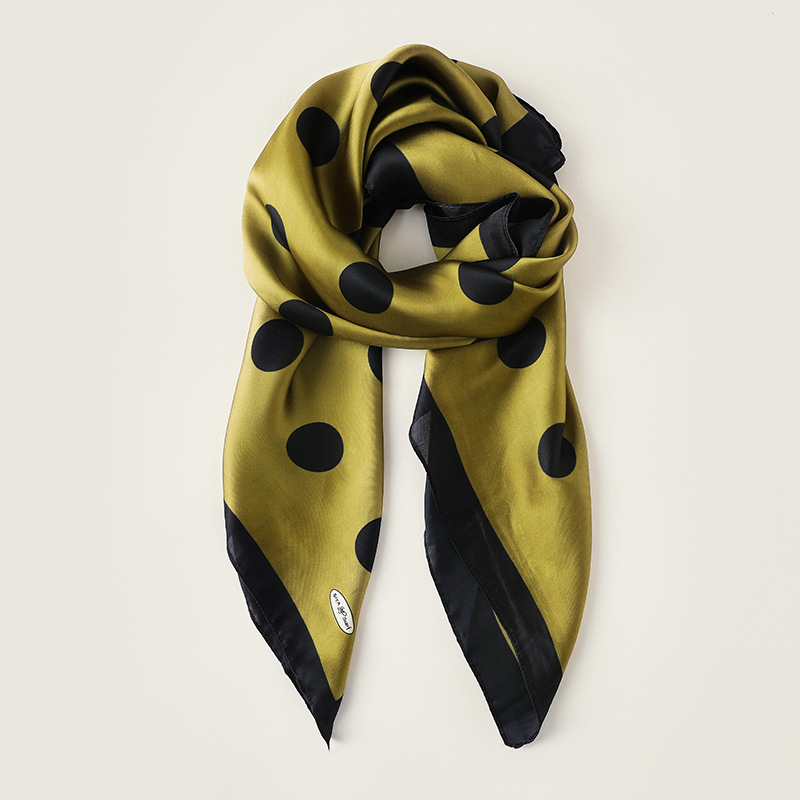 Wholesale of new silk scarves and womens imitation silk sunscreen headscarves