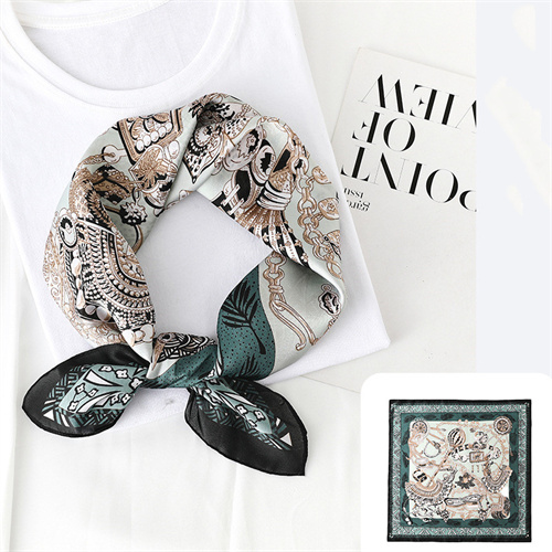 Small square scarf silk scarf printing 70 square scarf sweet decoration scarf wholesale