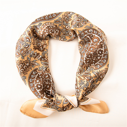 Imitation silk scarf printed scarf 70 small square scarf Fashion Scarf