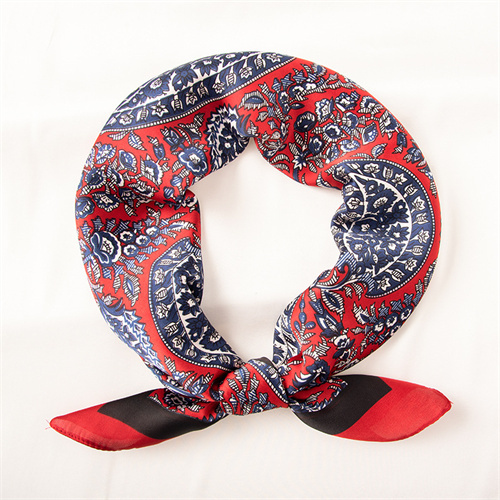 Imitation silk scarf printed scarf 70 small square scarf Fashion Scarf