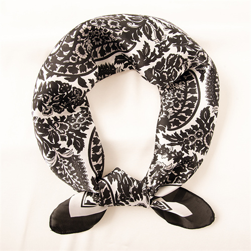 Imitation silk scarf printed scarf 70 small square scarf Fashion Scarf