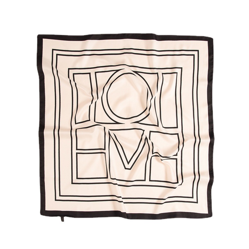 70 square scarf Fashion Black Scarf White Scarf printed bag bandage wholesale