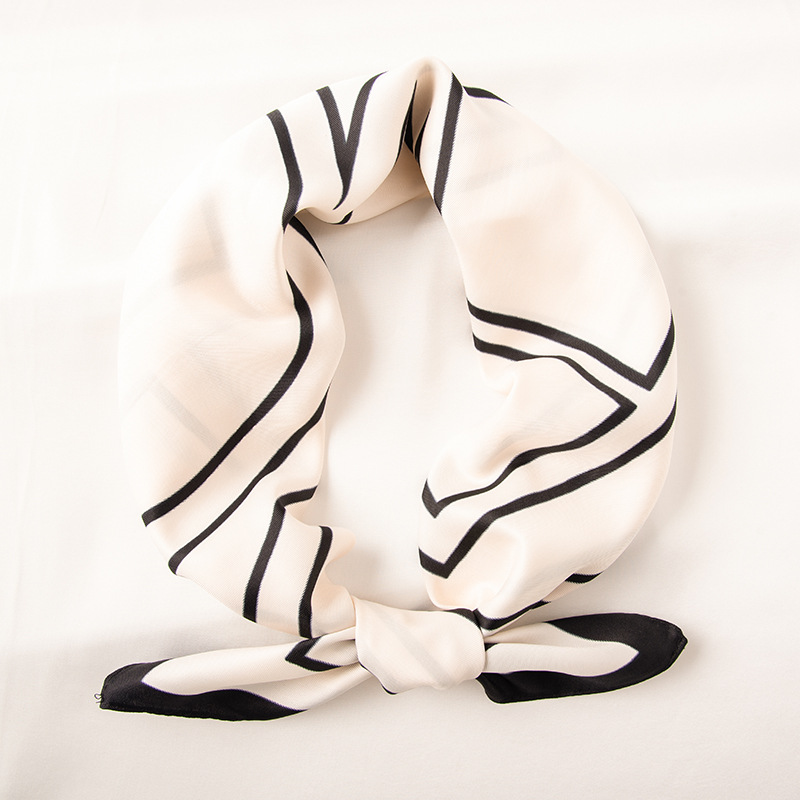 70 square scarf Fashion Black Scarf White Scarf printed bag bandage wholesale