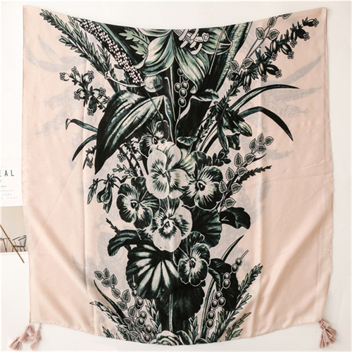 Versatile fashion cotton linen hand Scarf New Satin cotton beach towel wholesale