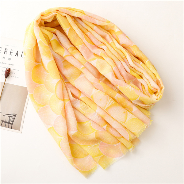 Silk scarf womens original single fashion versatile scarf sunscreen sunshade cotton linen scarf