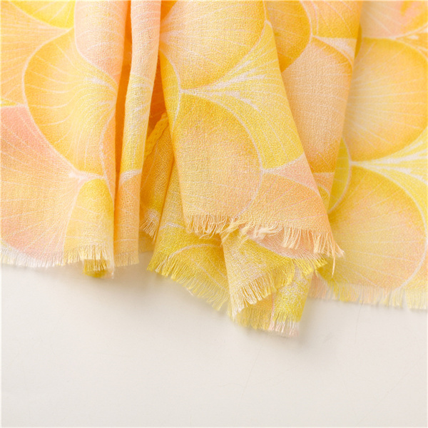 Silk scarf womens original single fashion versatile scarf sunscreen sunshade cotton linen scarf