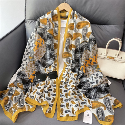 Cotton linen long scarf fashion shawl scarf wholesale