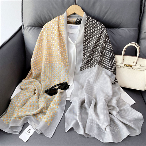 Cotton and linen scarf multi purpose shawl wholesale