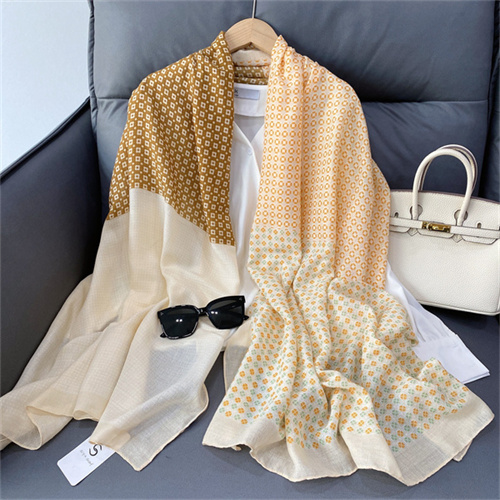 Cotton and linen scarf multi purpose shawl wholesale