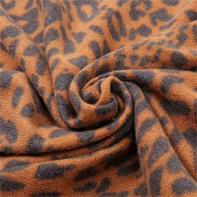 Fashion new leopard scarf imitation cashmere warm scarf shawl windproof scarf wholesale