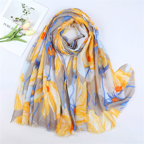 Versatile thin cotton scarf sunscreen shawl wholesale