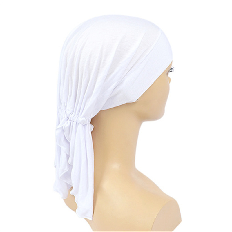 New swallow tail cover arc bottom cap national style mercerized cotton Baotou cap