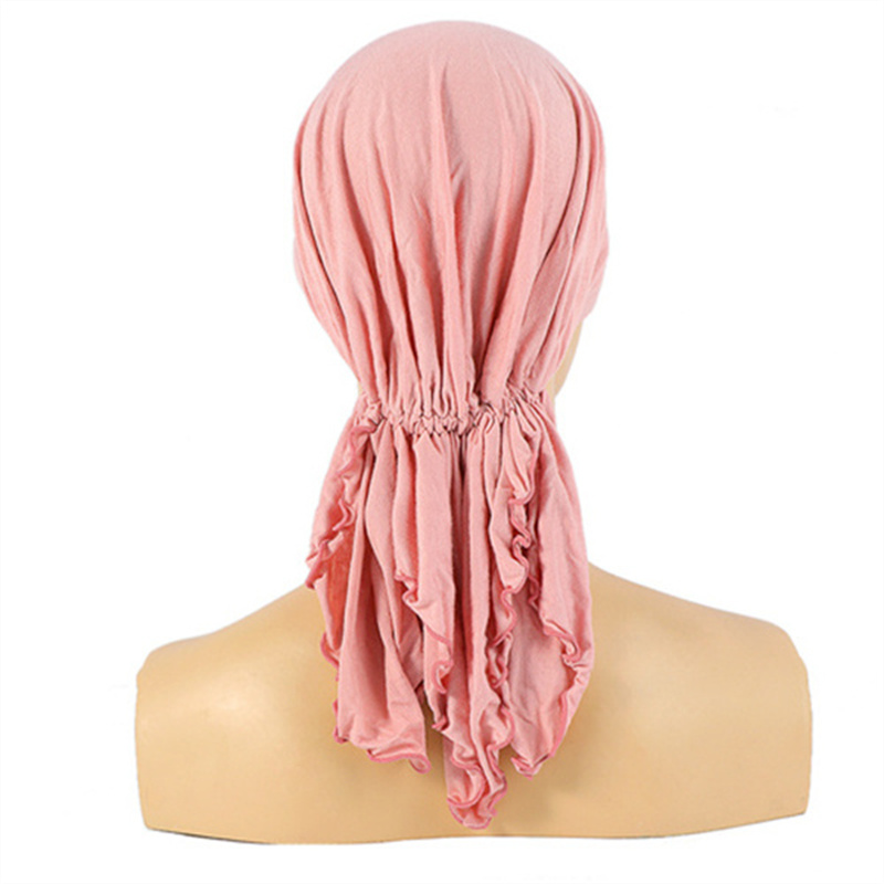 New swallow tail cover arc bottom cap national style mercerized cotton Baotou cap
