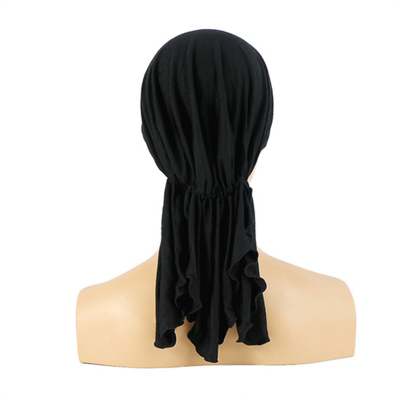 New swallow tail cover arc bottom cap national style mercerized cotton Baotou cap