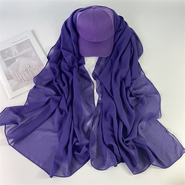 Baseball cap cap monochrome pearl Chiffon Scarf cap wholesale