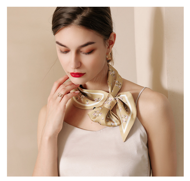 Fashion bag decoration small square scarf silk scarf wholesale