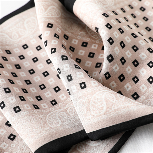 Printed imitation silk ribbon fashion elegant small scarf long scarf wholesale