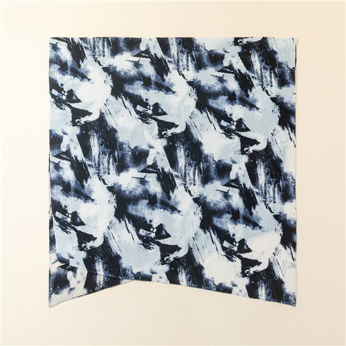 Cotton linen and velvet graffiti crumpled shawl gradient transition color contrast color scarf