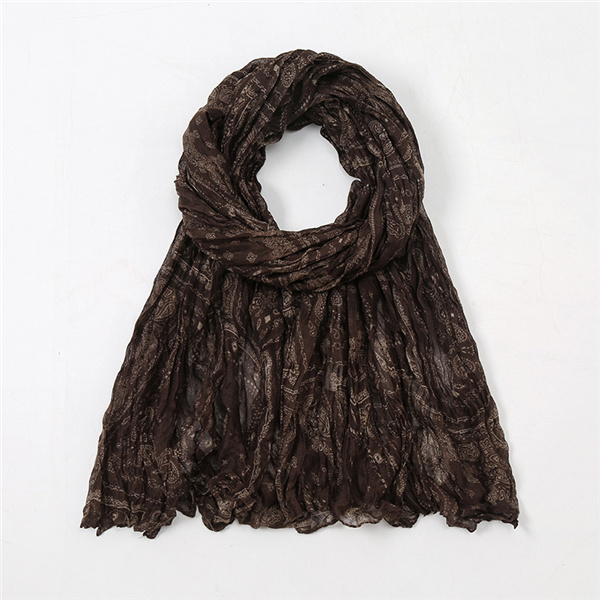 Retro fashion cashew flower print scarf bali yarn thermal shawl wholesale