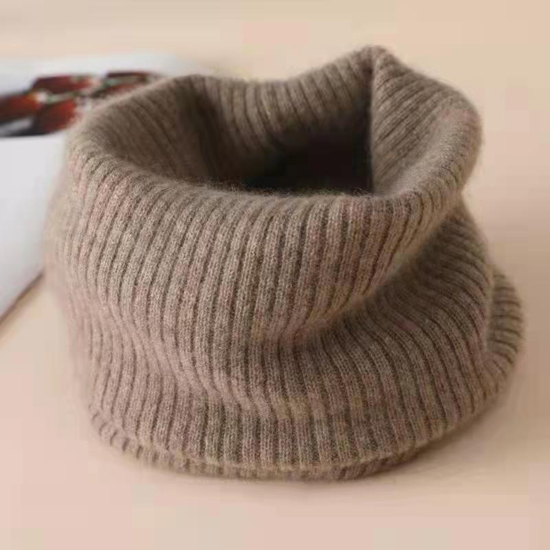 Women scarf warm and versatile decorative knitted scarf