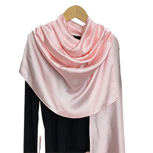 Chiffon scarf sun protection shawl imitation silk solid color versatile scarf