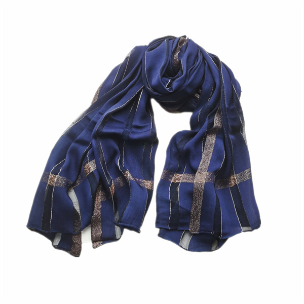 Silk scarf womens spring and autumn gold thread scarf womens cheongsam shawl bag headscarf wholesale