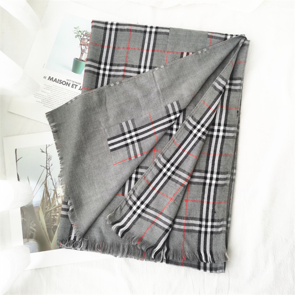 Double double sided plaid scarf new scarf ladies shawl classic versatile mens scarf wholesale