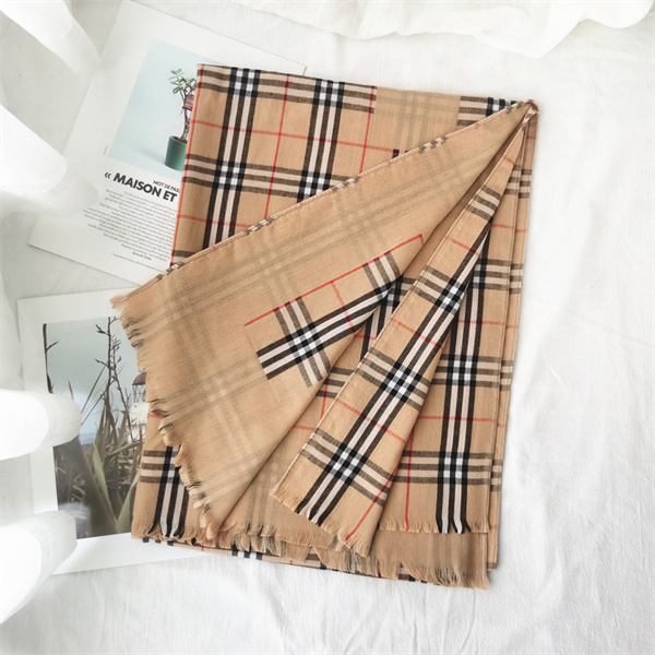 Double double sided plaid scarf new scarf ladies shawl classic versatile mens scarf wholesale