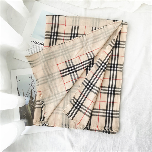 Double double sided plaid scarf new scarf ladies shawl classic versatile mens scarf wholesale