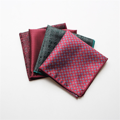 New England vintage pattern pocket scarf mens suit pocket scarf handkerchief scarf Korean dress bra scarf