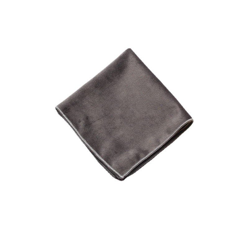 Stock velvet pocket scarf square scarf fashion mens dress accessories wedding party handkerchief manufacturers wholesale