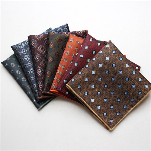 Polyester suit pocket scarf suit dress accessories bra scarf small square scarf wedding officiating banquet business wholesale