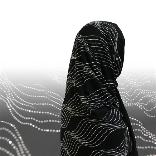 Diamond encrusted chiffon scarf headscarf cover headscarf wholesale bandana