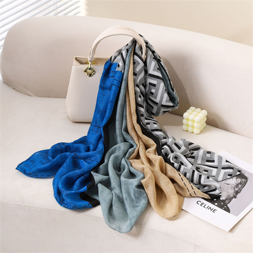 New air conditioning shawl cotton and linen panels atmospheric fashionable versatile light and breathable scarf shawl