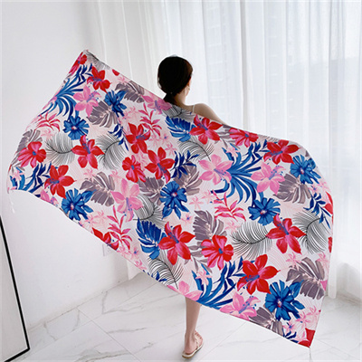 New explosive Internet celebrity thickened retro ethnic style sunscreen shawl versatile cotton linen scarf woman