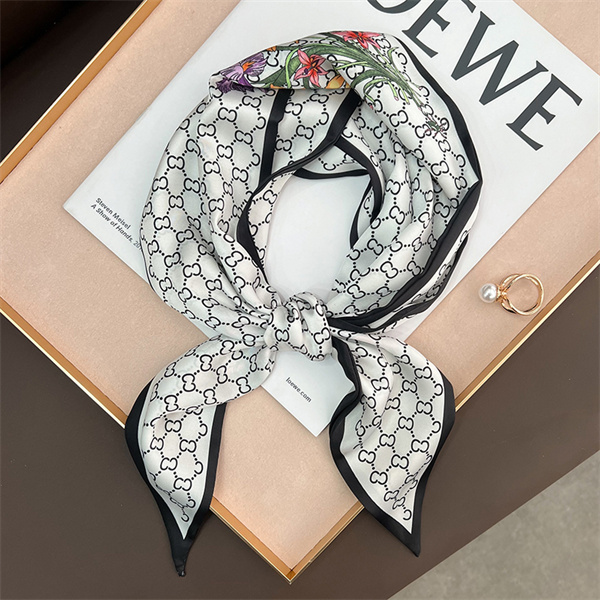 Long strip small silk scarf womens beveled scarf thin style tie hairband streamer wholesale