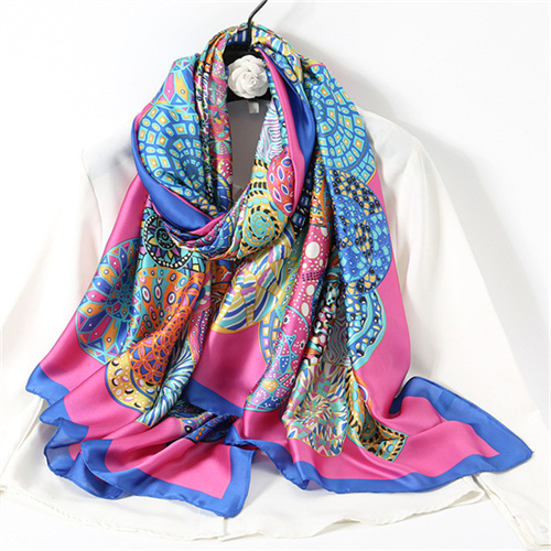 New shawl bag headscarf satin light breathable dual purpose wholesale
