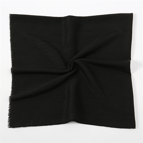 New hot selling bamboo cotton solid color 100 square scarf Versatile headscarf