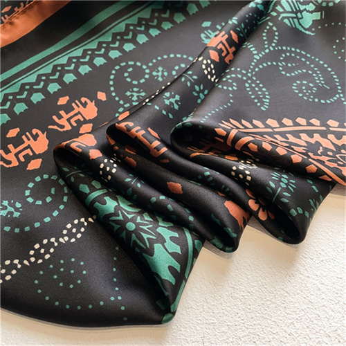 Cashew Fashion 110cm Beauty Brocade Summer Scarf Shawl Sun Protection Headscarf Square Scarf