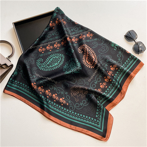 Cashew Fashion 110cm Beauty Brocade Summer Scarf Shawl Sun Protection Headscarf Square Scarf